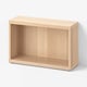 BESTÅ Frame, white stained oak effect, 23 5/8x7 7/8x15 "