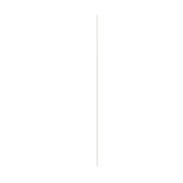 BOAXEL wall upright, silver, galvanised steel, rectangular, minimalist design.