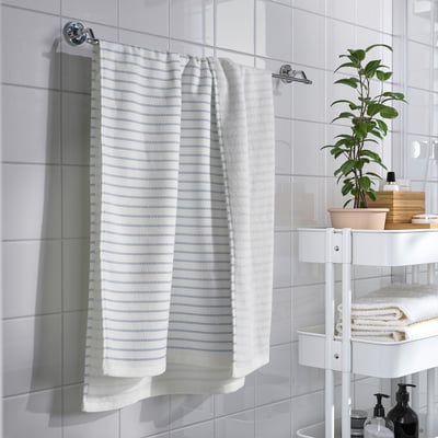 BROKGINST Bath sheet, white, 39x59 "