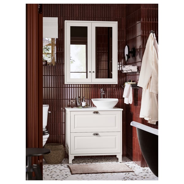 ENERYDA Cup cabinet pull, chrome plated, 3 1/2 "