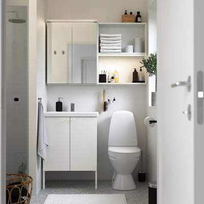 ENHET Bathroom, white, 24 "