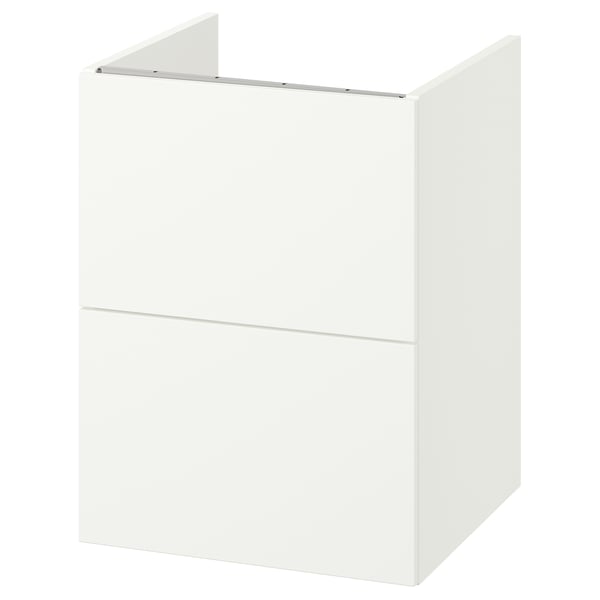 ENHET Sink cabinet with drawers, white, 18x18 5/8x24 "