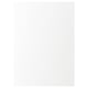 ENKÖPING - white cabinet front with wooden texture, 25-year warranty, foil-covered particleboard.
