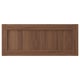 ENKÖPING brown walnut cabinet door. Classic, rectangular, wood-grain foil with frame.