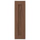ENKÖPING door, brown walnut, square, with subtle grain.