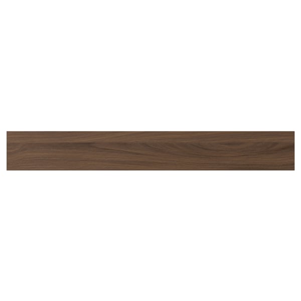 ENKÖPING wood panel, brown walnut, rectangular, smooth surface.