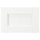 ENKÖPING white cabinet with simple, rectangular design featuring wood-like foil.