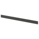 Black recycled wood & plastic decoration