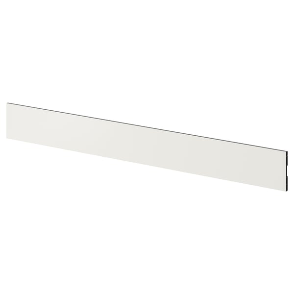 FÖRBÄTTRA, white plinth, plastic, long rectangle.