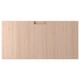 FRÖJERED: bamboo drawer front, natural wood grain, integrated handle, light finish.