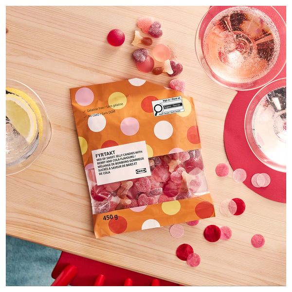 FYRTAKT Mix of jelly candy, 16 oz