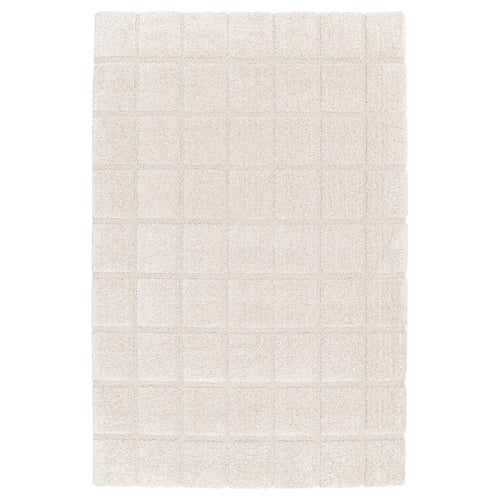 GEOLOG Rug, high pile, off-white, 6 ' 7 "x9 ' 10 "