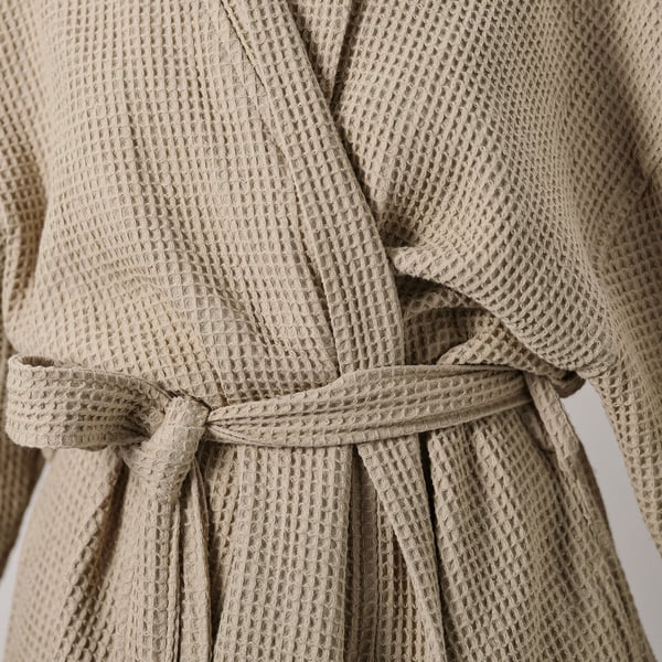 GULDLÖNN Bathrobe, beige, L/XL