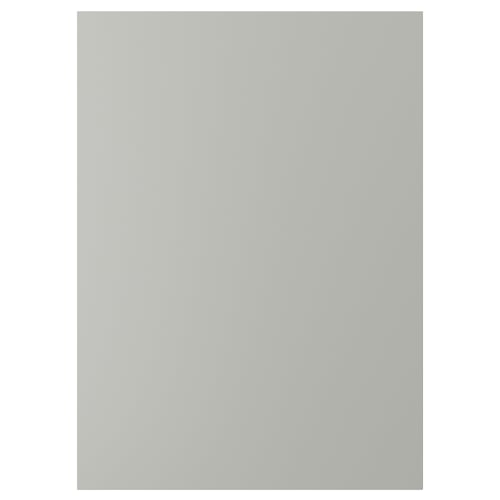 HAVSTORP light grey cover panel: flat, grey, acrylic paint fiberboard.