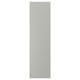A light grey rectangular cover panel for kitchen cabinets, smooth and uniform, made of fibreboard.