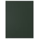 Green HAVSTORP cabinet door, modern decor, clean lines, smooth fiberboard.