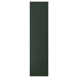 Dark green rectangular panel, smooth finish.