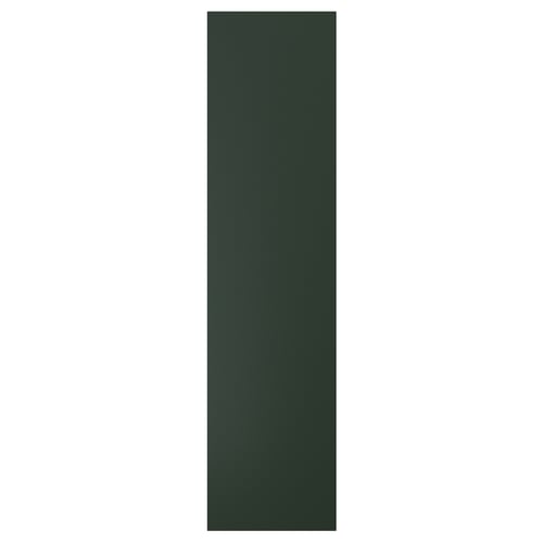 Dark green rectangular panel, smooth finish.