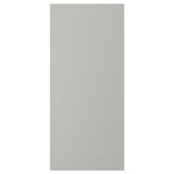 HAVSTORP light grey kitchen cabinet door, rectangular, smooth surface.