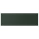 Optional product dark green rectangular panel, simple and smooth design.