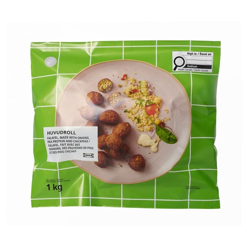 HUVUDROLL Chickpea falafel, 2 lb 3 oz