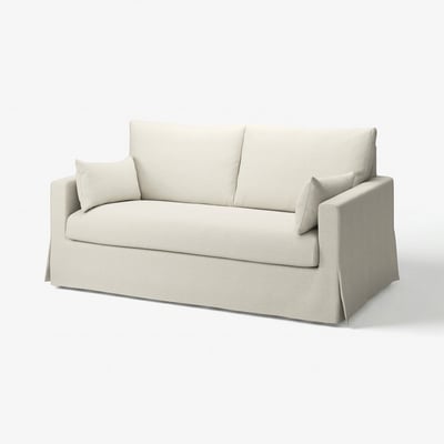 HYLTARP sofa, light beige, modern design, clean lines, comfortable.