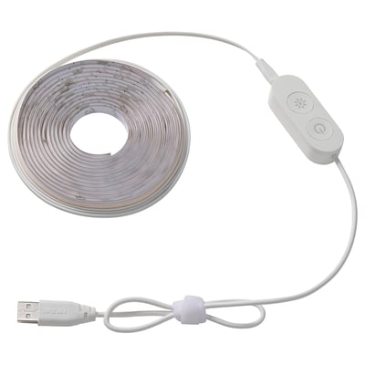 KABBLEKA usb led white lights - flexible, dimmable