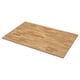 KARLBY wooden tabletop, light brown, rectangular, smooth surface, natural wood grain pattern.