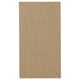 LÄTTBETONG, beige-brown rectangular rug, flatwoven, indoor/outdoor, soft texture.