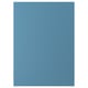 LERHYTTAN blue door panel, birch veneer, rectangular with sleek design, 25-year guarantee.