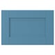 Blue LERHYTTAN drawer with bevelled edges and veneer panel.