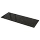 An ikea LOCKEBO black marble-patterned countertop made from recycled glass, showcasing a sleek and natural design.