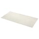 LOCKEBO Custom countertop, light gray white/gray/marble effect glass composite, 1 1/8 "