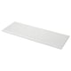 LOCKEBO white recycled glass worktop. Rectangle, smooth, edge-less design.