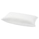 NATTJASMIN pillowcase, white, silky sateen, rectangle.