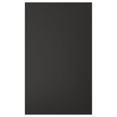 Black rectangular panel, recycled wood styled in modern minimal design.