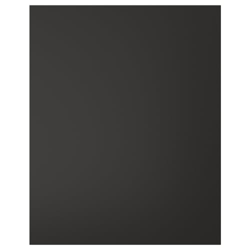 Black rectangular panel from NICKEBO, sleek matte finish.