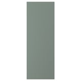 NICKEBO: gray-green, rectangular, smooth cabinet door.