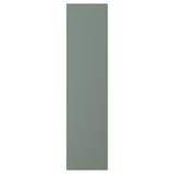 NICKEBO drawer fronts in grey-green with a smooth, modern design featuring straight lines and durable, matt foil.