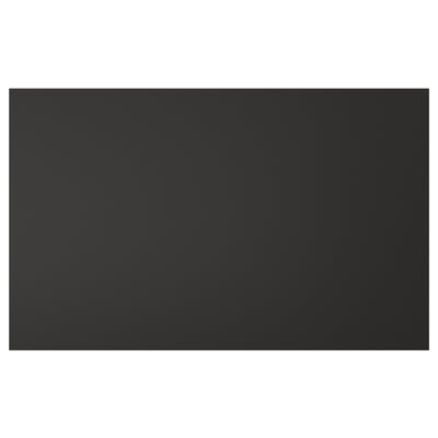 Black rectangular panel, modern, sleek design. Crafted from recycled materials.