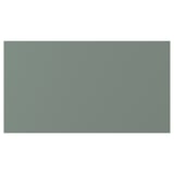 Rectangle greenish-grey NICKEBO panel, smooth, matt surface.