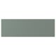 NICKEBO drawer in grey-green with sleek, rectangular design and smooth, matte surface made of durable, eco-friendly foil.