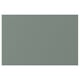 NICKEBO cabinet; grey-green; rectangular; smooth; matt surface.