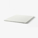NORDBERGET Mattress topper, white, Queen