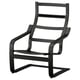 POÄNG Armchair frame, black