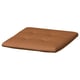 POÄNG Footstool cushion, Grann golden brown