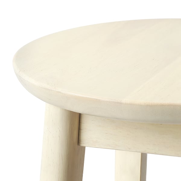 RÄVSTEN Bar stool, counter height rubberwood, 24 3/8 "