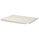 Gray ikea RINNIG dish drainer, durable, double-sided, modern.