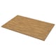 SÄLJAN woodgrain tabletop, rectangular, flat, durable laminate.