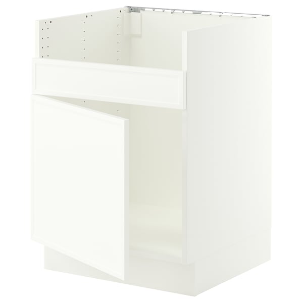 SEKTION Base cab f TALLSJÖN sink, white/Aspudden matt white, 24x24x30 "